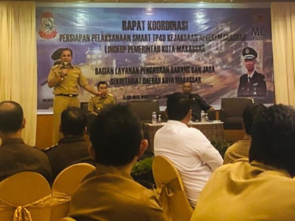 Pemkot Makassar Gelar Rapat Koordinasi Persiapan Smart TP4D Kejari