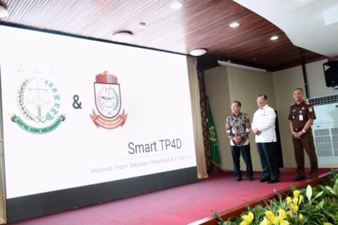 Wali Kota Makassar Hadiri Launching Aplikasi Smart TP4D