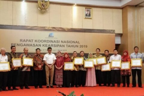 Kemensos Raih Predikat Baik dalam Pengawasan Kearsipan 2018