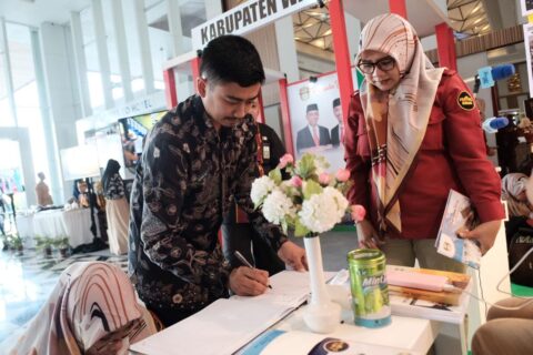 Humas Gowa Kenalkan Rencana Pembangunan Daerah di Humas Expo Sulsel 2019