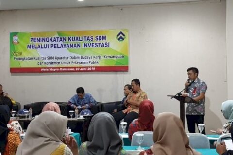 Kualitas SDM Penting, DPM-PTSP Beri Pelatihan kepada Seluruh Pegawai