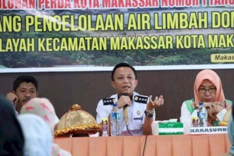 Camat Makassar Sosialisasikan Perda Pengelolaan Air Limbah Domestik