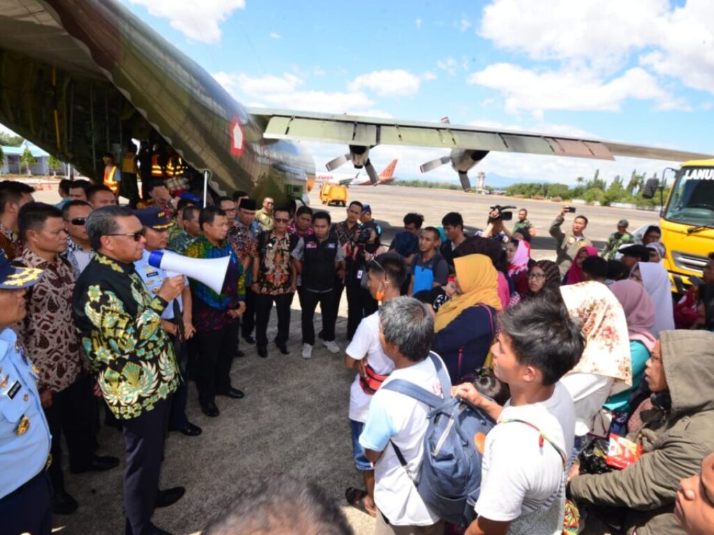 Warga Sulsel dari Papua Ditampung di Asrama Haji