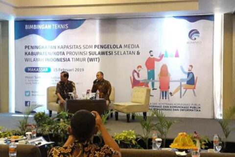 Diskominfo Makassar Ambil Bagian Pada Bimtek Kominfo