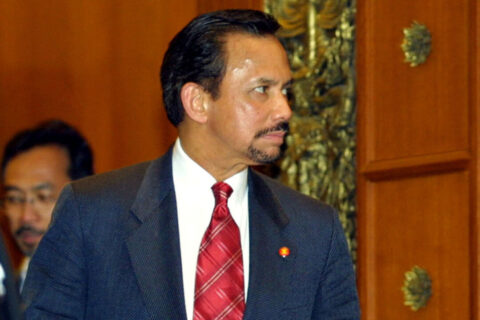 Sultan Brunei Hassanal Bokiah Jenguk Wiranto