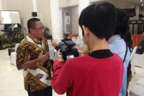 Plt Kadis Kominfo Kota Makassar Membuka Coaching Clinic IJTI Sulawesi Selatan