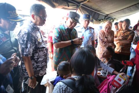 50 Pengungsi Wamena Kembali Tiba di Lanud Hasanuddin Makassar