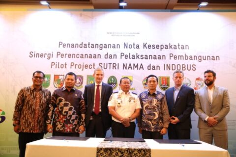 Iqbal Suhaeb Teken MoU SUTRINAMA dan Indobus