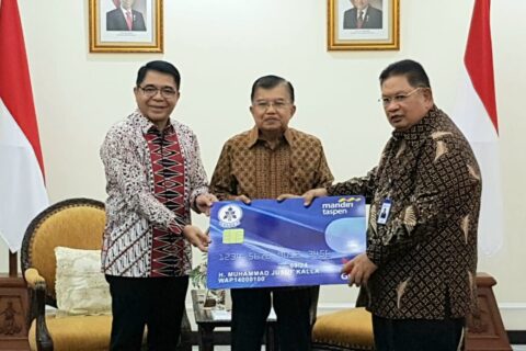 Jelang Purna Tugas, Wapres Terima Gaji Pensiun Taspen