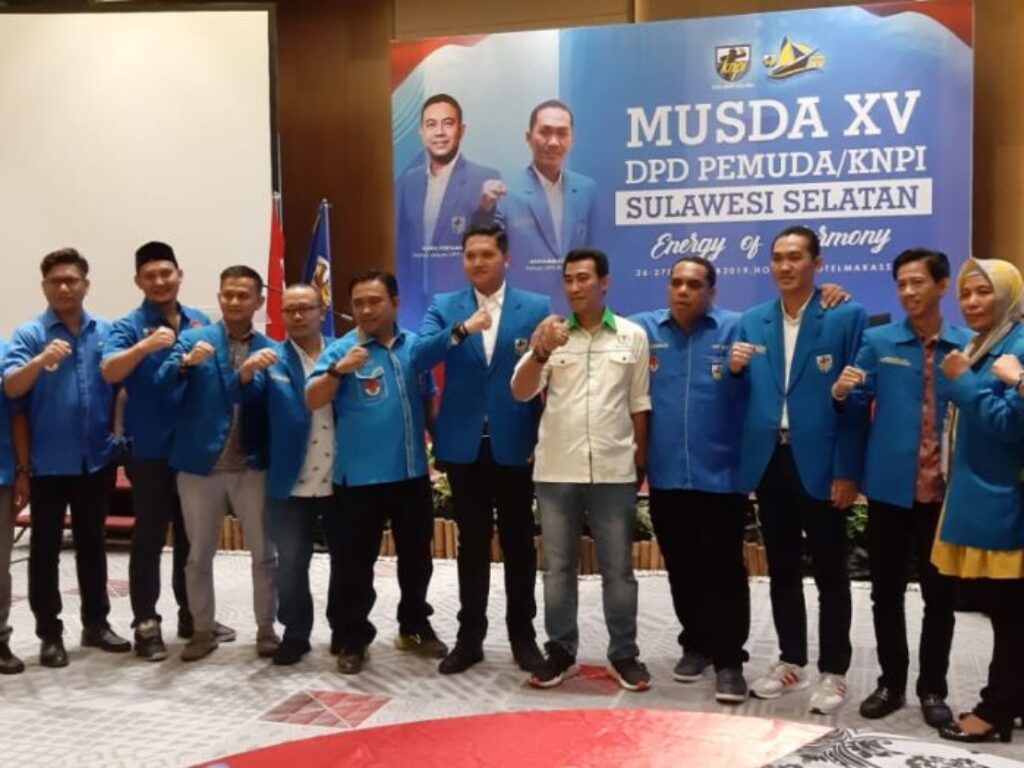 Aklamasi, Arham Basmin Pimpin DPD KNPI Sulsel