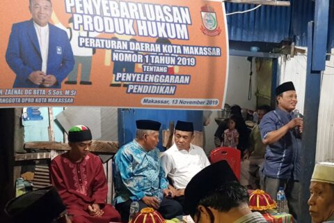 Zaenal Beta Sosialisasikan Perda Penyelenggaraan Pendidikan