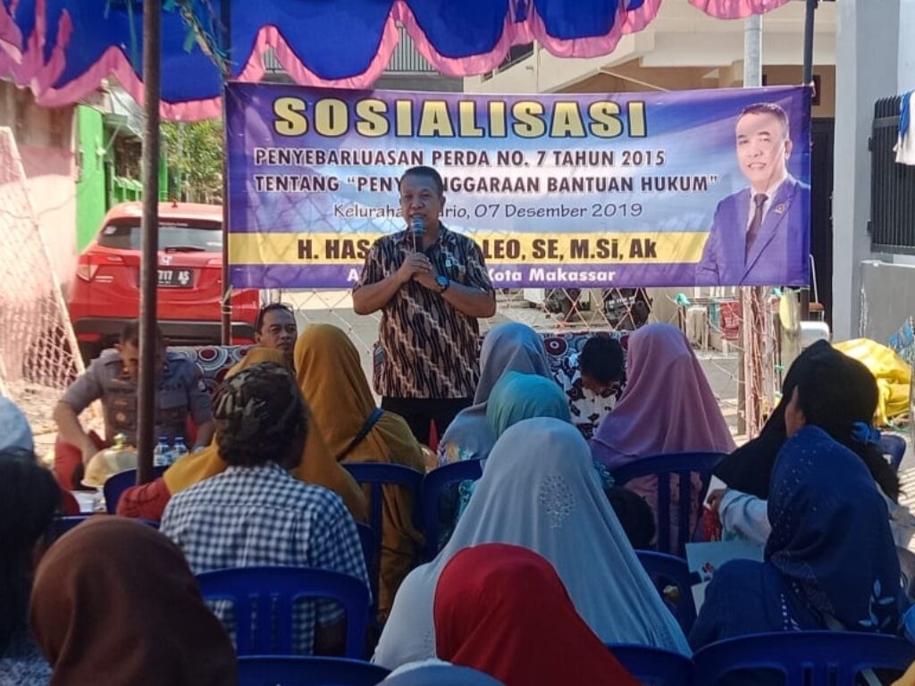 Hasanuddin Leo: Masyarakat Wajib Mendapatkan Bantuan Hukum dari Pemerintah