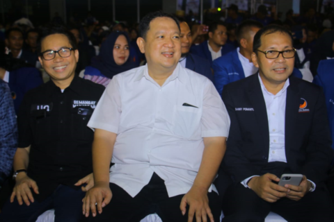 Onasis Hadiri Undangan Konsolidasi Nasdem Sulsel