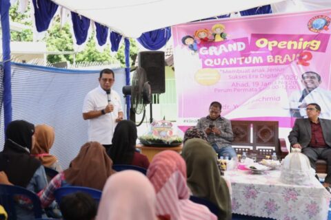 Walikota Makassar Resmikan Sekolah Inklusi Quantum Brain 2