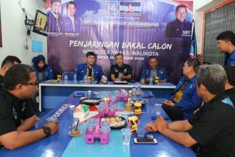 Maju Pilwali Makassar, Sukriansyah Daftarkan Diri di Demokrat