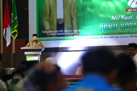 Wali Kota Makassar Teteskan Air Mata di Harlah NU ke-94