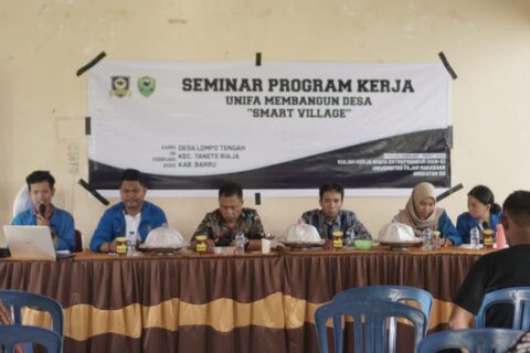 Program Kerja Mahasiswa KKN-E Unifa, Disambut Antusias Masyarakat Barru