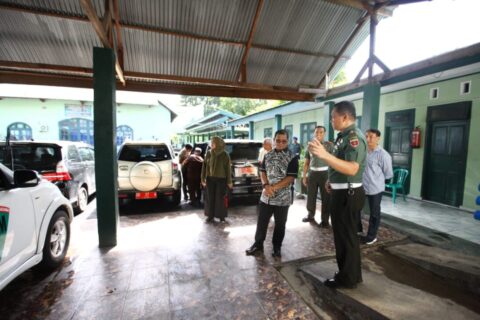 Iqbal Suhaeb Resmikan Rehabilitasi Ruang UP3M Dan VC Denpom XIV/4 Makassar