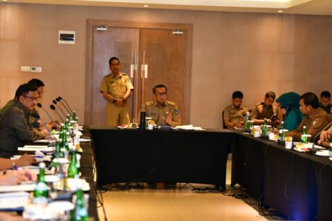 Gubernur Sulsel Pimpin Rakor Cegah Virus Corona