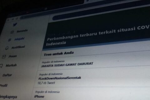 Netizen di Twitter Ramai-Ramai Pasang Tagar Lock Down Nasional Serentak