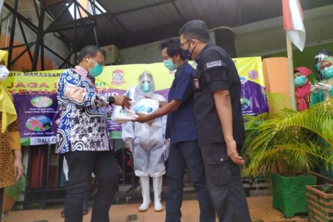 Jurnalis distribusikan APD di 11 Kecamatan Kota Makassar