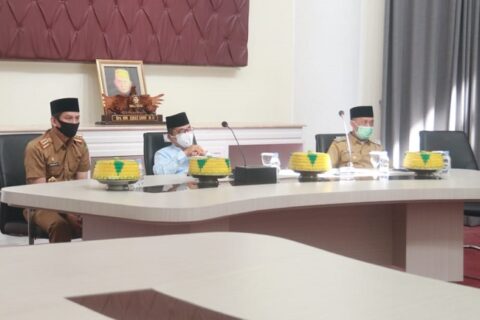 Wali Kota Palopo dan Jajarannya Ikuti Halal Bihalal Pemprov Sulsel