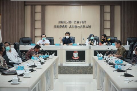 Banggar DPRD Makassar Gelar Rapat Bersama Tim Gugus Pencegahan Covid-19 dan TAPD