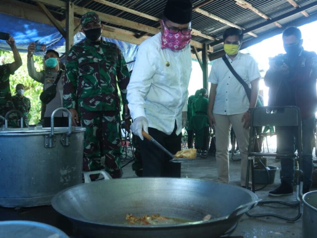 Pemkot Palopo, TNI, dan Polri Sinergi Siapkan Dapur Umum