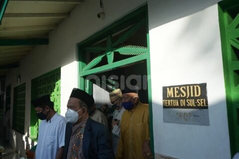 FOTO: Idul Fitri di Masjid Tertua di Sulsel