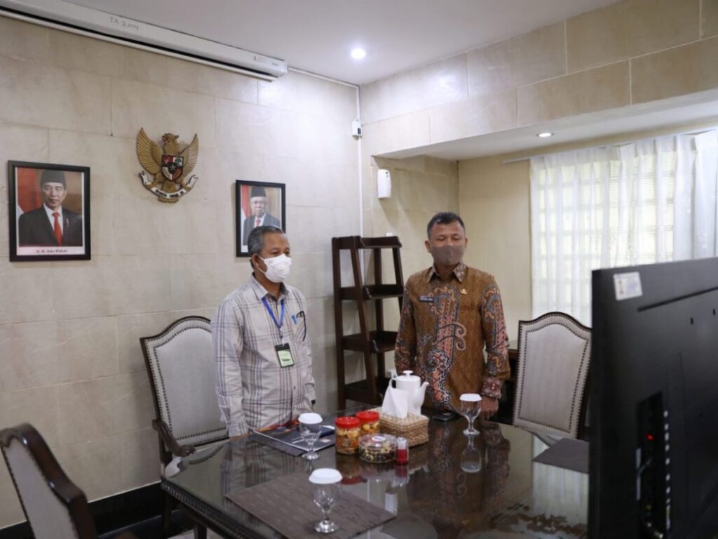 Harlah Pancasila, Pj Walikota Makassar Vidcon Bersama Presiden RI