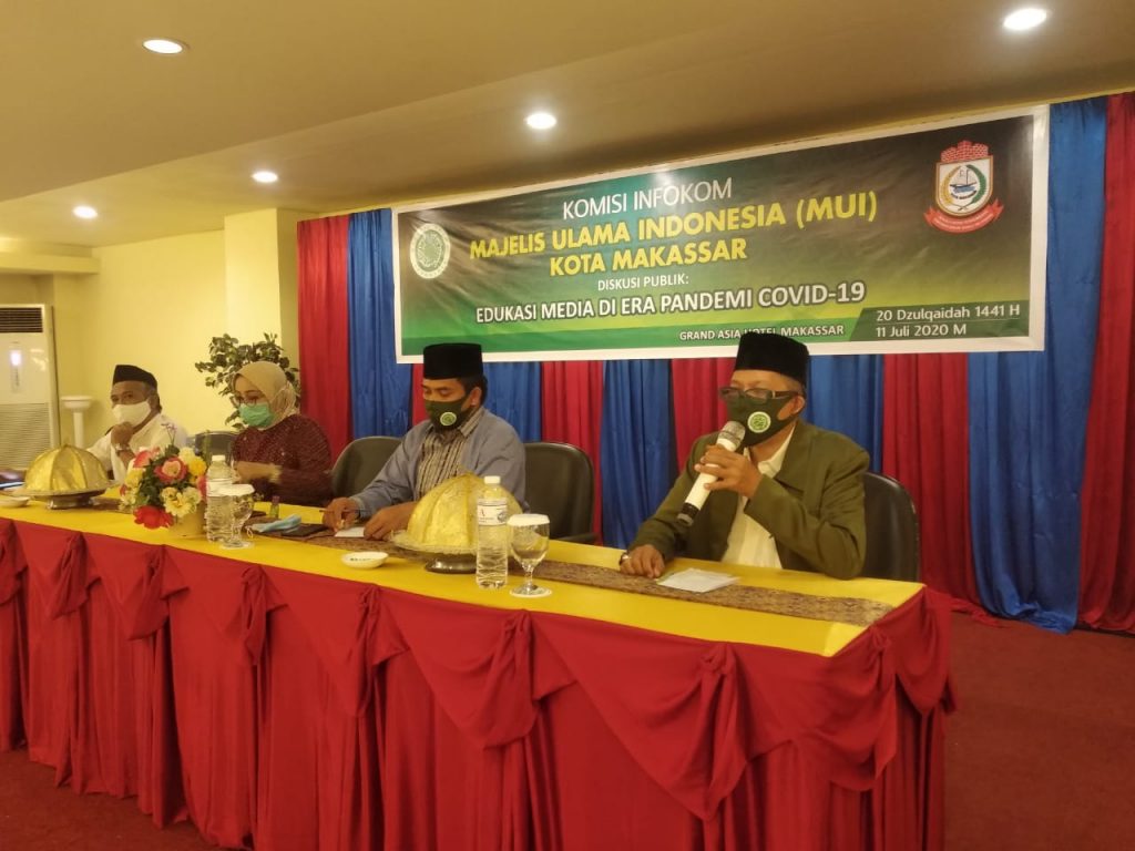MUI Makassar Harapkan Media Edukasi Masyarakat Hadapi Hoax Covid-19