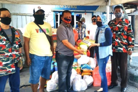 Anggota DPRD Makassar, Rezki Bantu Korban Kebakaran di Kerungkerung