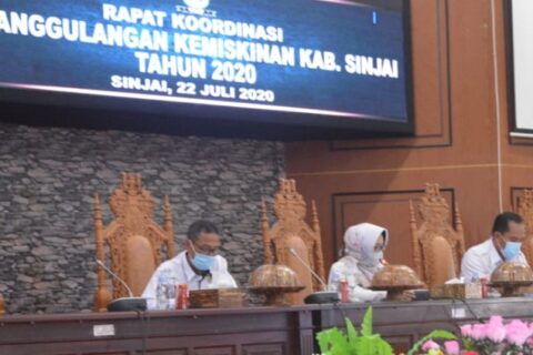 Bappeda Sinjai Rakor Bahas Data Warga Miskin