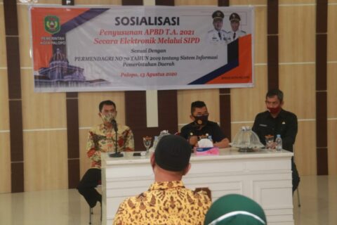 Pemkot Palopo Sosialisasi Penyusunan APBD 2021 Melalui SIPD, Walikota Minta Diskusi