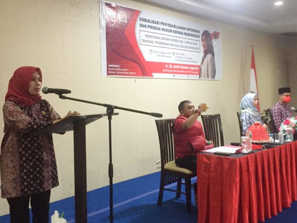 Sosialisasi Perda, Andi Suhada Bahas Manfaat ASI Eksklusif