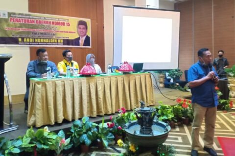 Sosialisasi Perda Nomor 15, Andi Nurhaldin Harap Pemerintah Perhatikan Pelaku Usaha