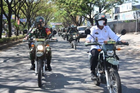 Wabup Gowa Pimpin Patroli Operasi Penegakan Pendisiplinan Protokol Kesehatan