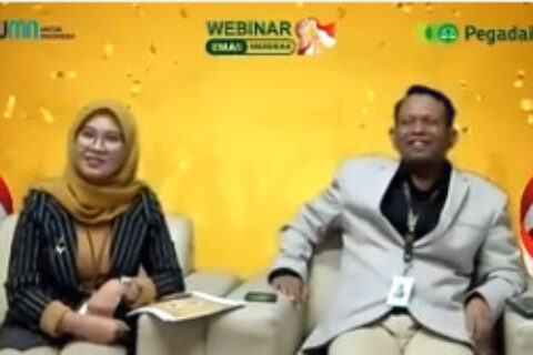 Gelar Webinar, Pegadaian berhasil Jual 41 Kg Emas