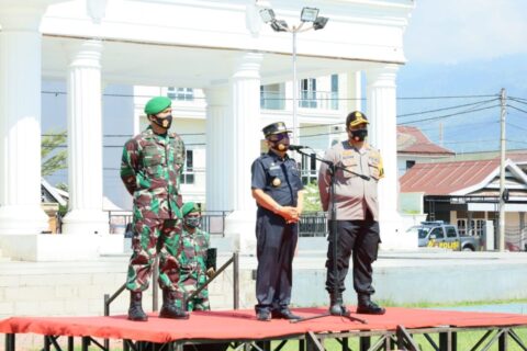 Operasi Pendisiplinan Protokol Kesehatan di Palopo Sasar Pasar dan Terminal, Libatkan TNI-Polri