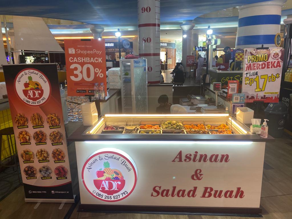 Asinan dan Salad Buah ADr di TSM, Tawarkan Promo Spesial Sambut HUT ke-75 RI