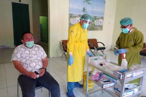 Ibas – Rio Hari Ini Jalani Pemeriksaan Swab di Makassar