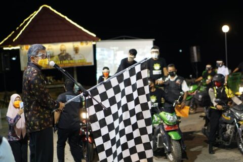 Buka Apel Gerakan 1.000 Face Shield Tingkat Kecamatan Ujung, Walikota Apresiasi Ulfa Lanto