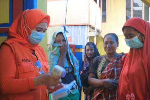 Warga Pulau Pala Terharu, Anir Jauh-jauh Datang Beri Edukasi Protokol Covid-19