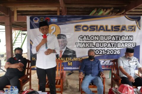 Peduli Kesehatan Warga, Kampanye Perdana Suardi Saleh Ketat Terapkan Protokol