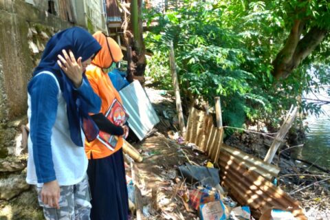 Khawatir Longsor Terulang, Warga Bantaran Sungai Harap Anir-Lutfi Bikin Tanggul