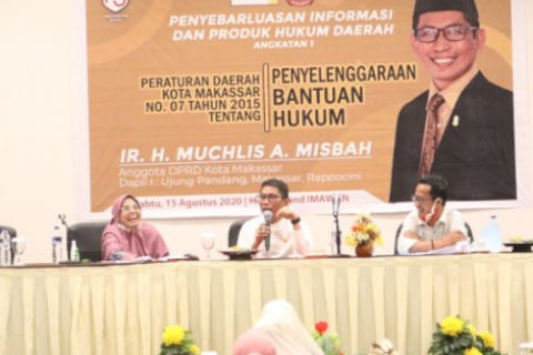 Muchlis Misbah Harap Masyarakat Bisa Paham Perda Bantuan Hukum