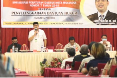 Sosialisasikan Perda 7, Pahlevi Harap Masyarakat Miskin Dapatkan Keadilan Hukum