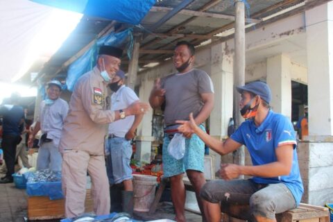 Aska Mappe Serap Aspirasi Pedagang Pasar Tradisional Mangkoso
