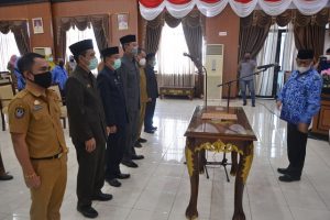 Mutasi ASN, Sekda Sinjai Lantik 5 Pejabat ASN Sinjai