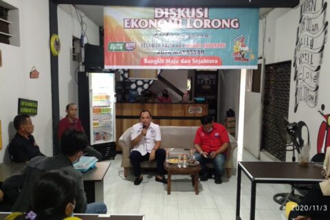 Bedah Program Appi-Rahman Relawan Kalla dan Laskar Baberong Hadirkan Diskusi Ekonomi Lorong